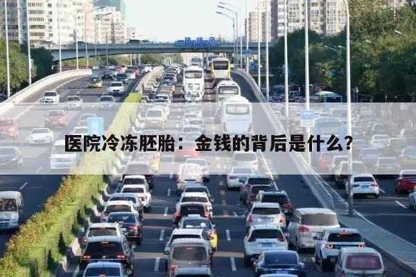 医院冷冻胚胎:金钱的背后是什么?