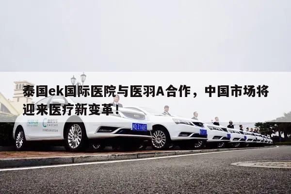 泰国ek国际医院与医羽A合作,中国市场将迎来医疗新变革!