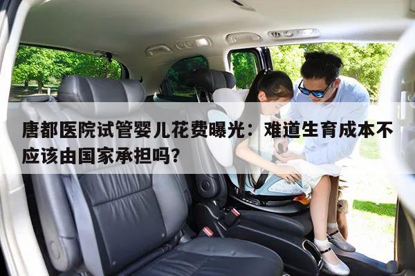 唐都医院试管婴儿花费曝光：难道生育成本不应该由国家承担吗？