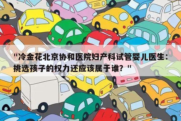 冷金花北京协和医院妇产科试管婴儿医生:挑选孩子的权力还应该属于谁?