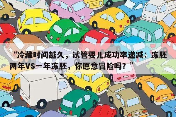 “冷藏时间越久,试管婴儿成功率递减:冻胚两年VS一年冻胚,你愿意冒险吗?”