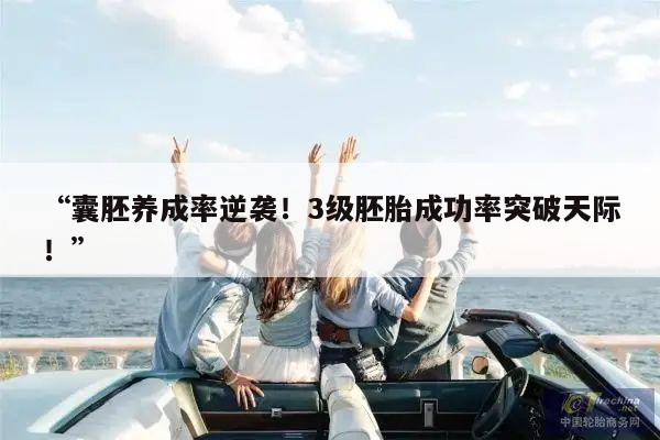 “囊胚养成率逆袭!3级胚胎成功率突破天际!”