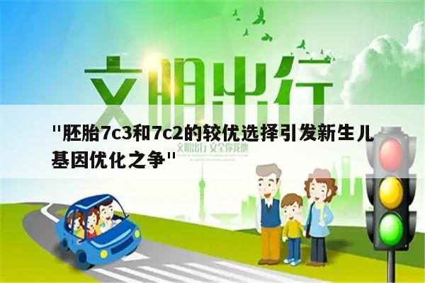 "胚胎7c3和7c2的较优选择引发新生儿基因优化之争"