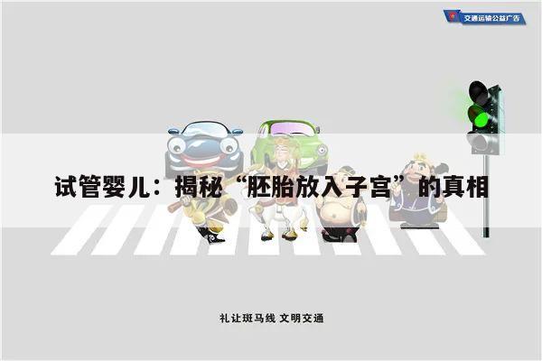 试管婴儿:揭秘“胚胎放入子宫”的真相