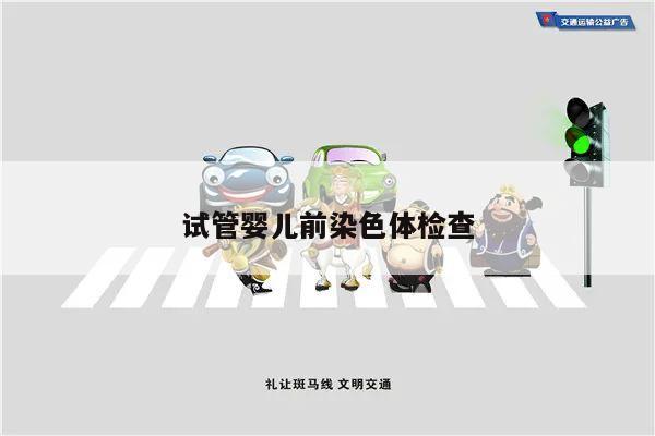 试管婴儿前染色体检查什么