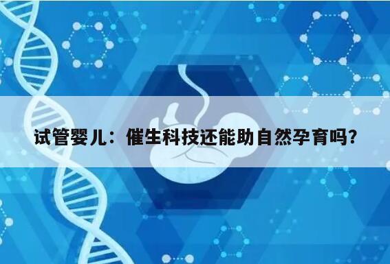 试管婴儿:催生科技还能助自然孕育吗?