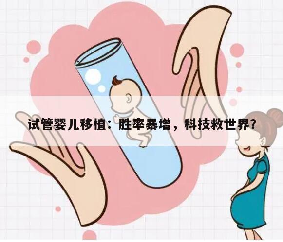 试管婴儿移植：胜率暴增，科技救世界？