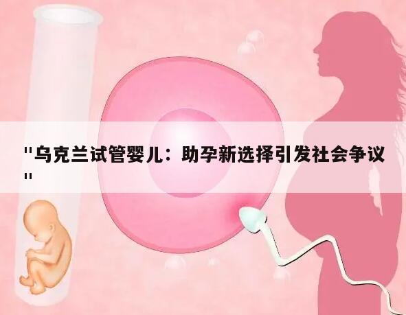 "乌克兰试管婴儿:助孕新选择引发社会争议"