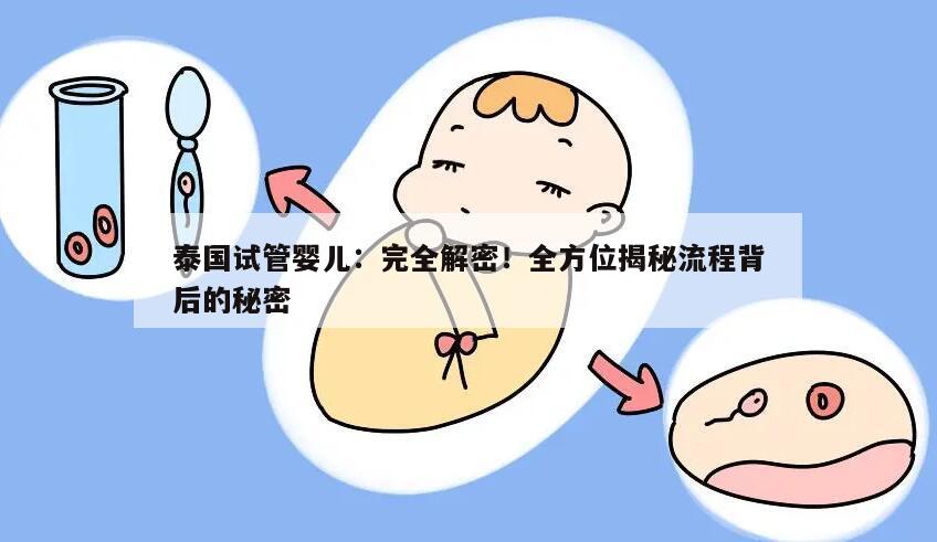 泰国试管婴儿:完全解密!全方位揭秘流程背后的秘密