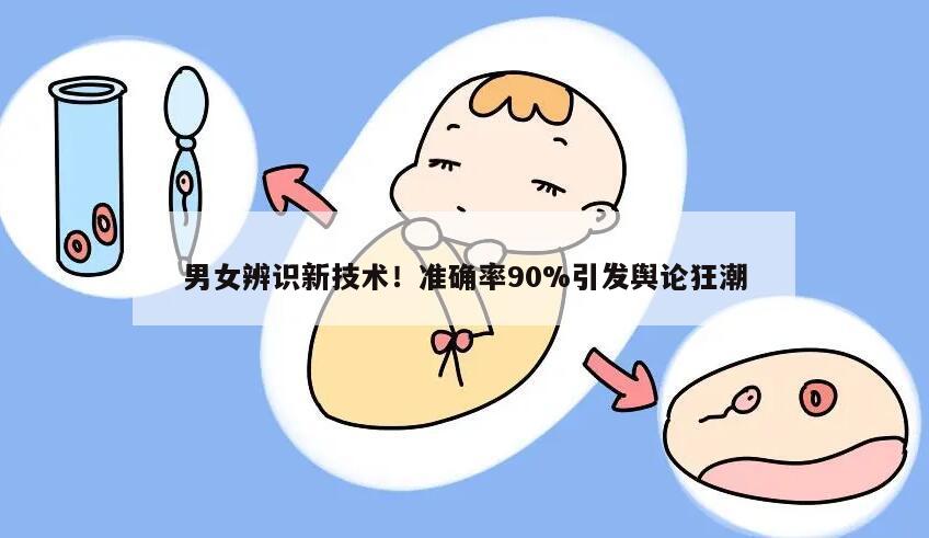 男女辨识新技术!准确率90%引发舆论狂潮