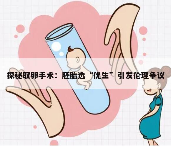 探秘取卵手术:胚胎选“优生”引发伦理争议