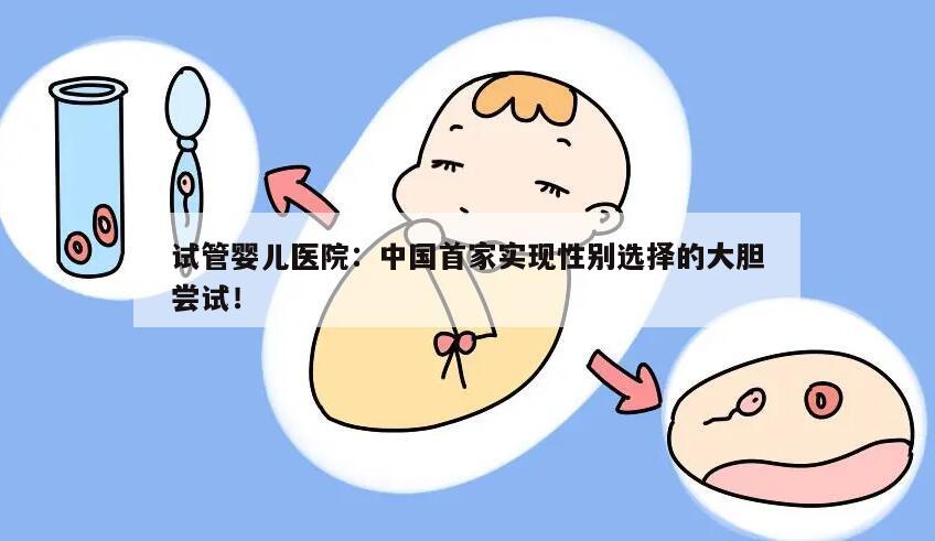 试管婴儿医院：中国首家实现性别选择的大胆尝试！