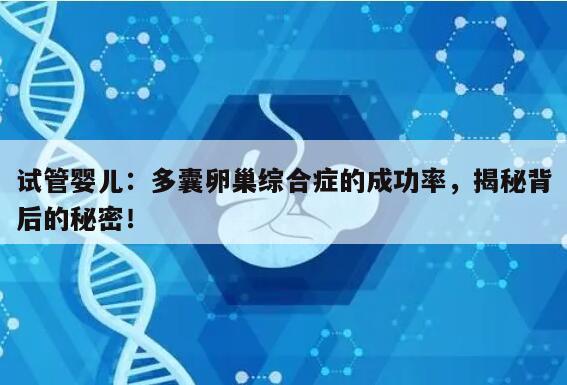 多囊卵巢综合症（PCOS）与试管婴儿的成功率