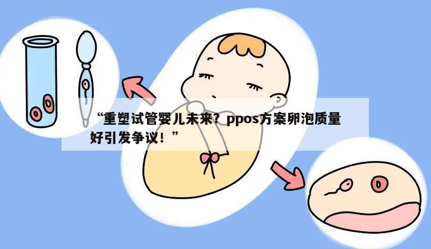 重塑试管婴儿未来？ppos方案卵泡质量好引发争议！