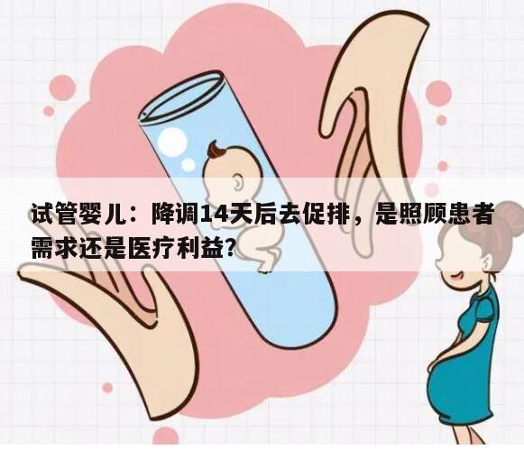 试管婴儿:降调14天后去促排,是照顾患者需求还是医疗利益?