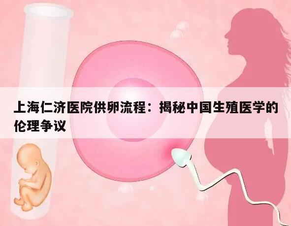 上海仁济医院供卵流程：揭秘中国生殖医学的伦理争议
