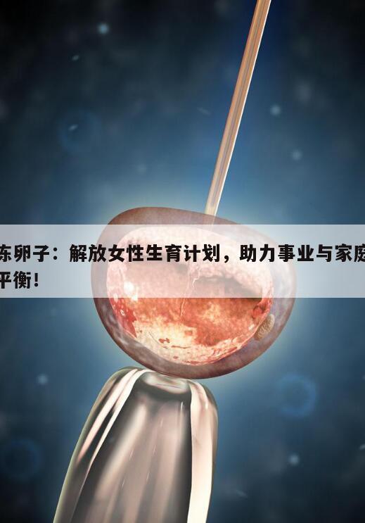 冻卵子:解放女性生育计划,助力事业与家庭平衡!