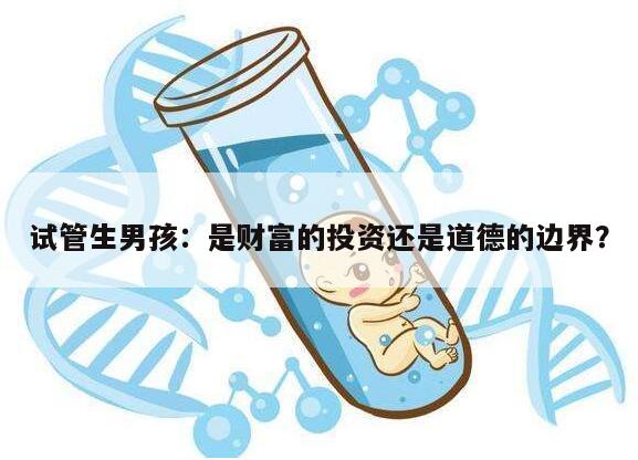 试管生男孩:是财富的投资还是道德的边界?