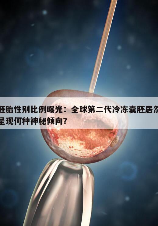 胚胎性别比例曝光:全球第二代冷冻囊胚居然呈现何种神秘倾向?