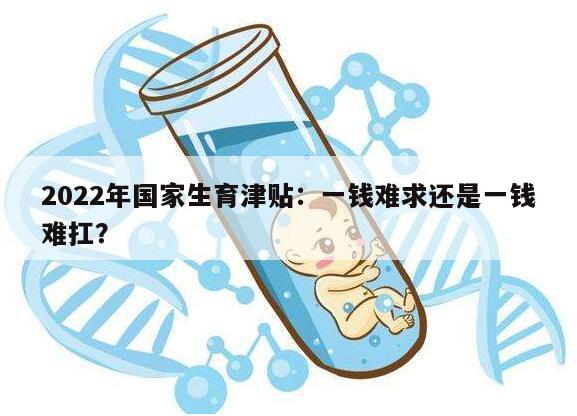 2022年国家生育津贴一般有多少钱