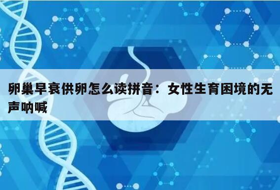 卵巢早衰供卵怎么读拼音:女性生育困境的无声呐喊