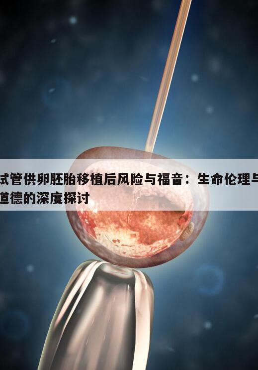 试管供卵胚胎移植后风险与福音:生命伦理与道德的深度探讨