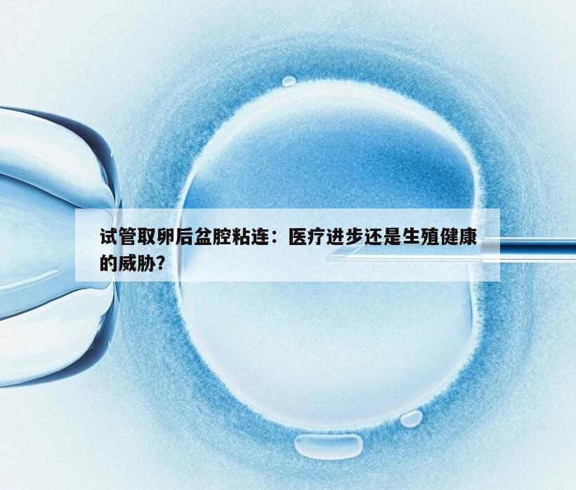 试管取卵后盆腔粘连：医疗进步还是生殖健康的威胁？