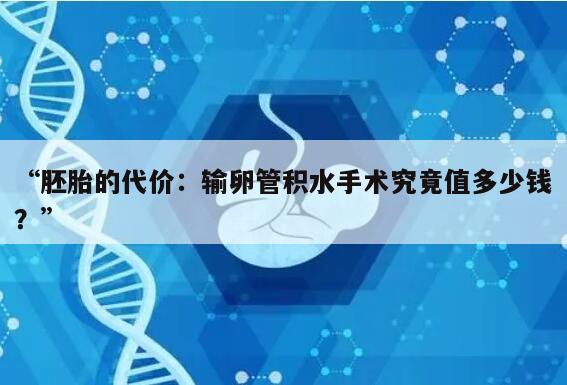 “胚胎的代价:输卵管积水手术究竟值多少钱?”