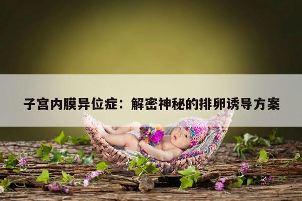 子宫内膜异位症:解密神秘的排卵诱导方案