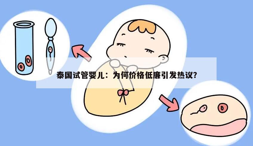 泰国试管婴儿:为何价格低廉引发热议?