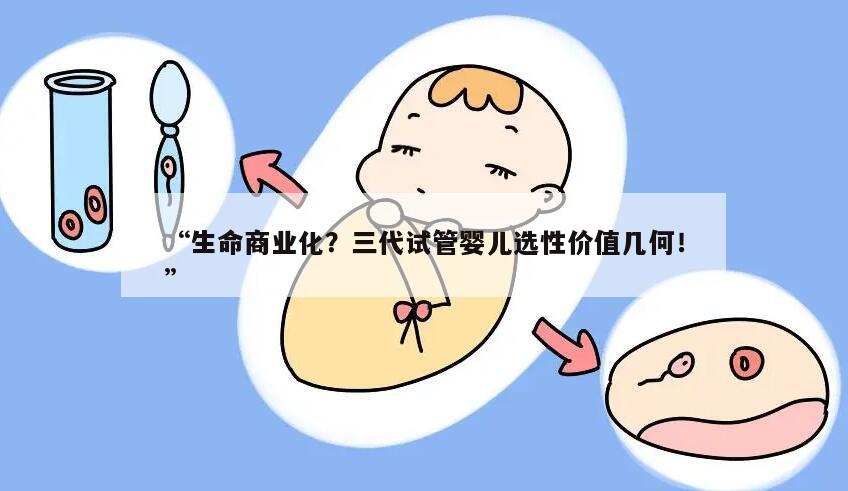 “生命商业化?三代试管婴儿选性价值几何!”