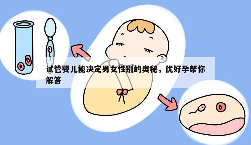 试管婴儿能决定男女性别的奥秘,优好孕帮你解答