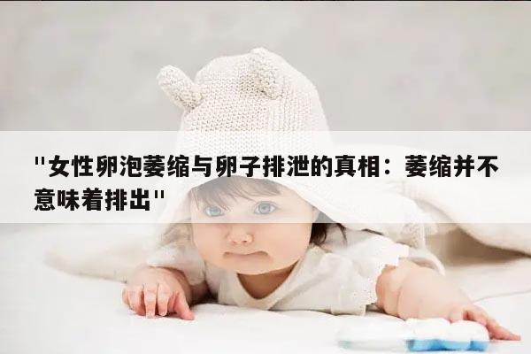 "女性卵泡萎缩与卵子排泄的真相:萎缩并不意味着排出"