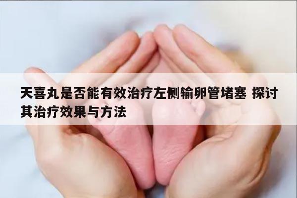 天喜丸是否能有效治疗左侧输卵管堵塞 探讨其治疗效果与方法