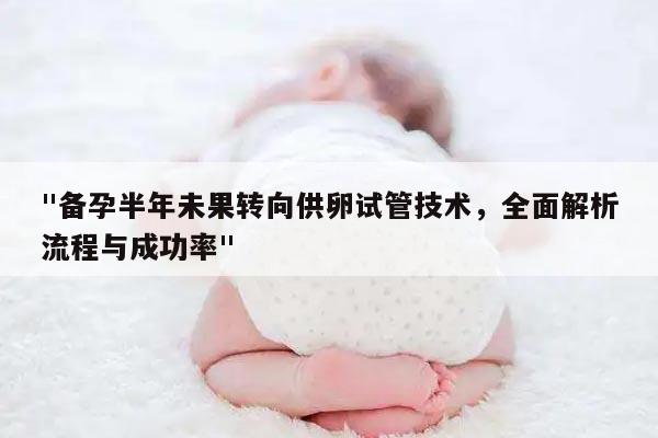 "备孕半年未果转向供卵试管技术,全面解析流程与成功率"