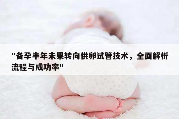 "备孕半年未果转向供卵试管技术，全面解析流程与成功率"