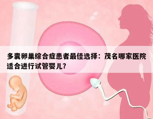 多囊卵巢综合症患者最佳选择:茂名哪家医院适合进行试管婴儿?
