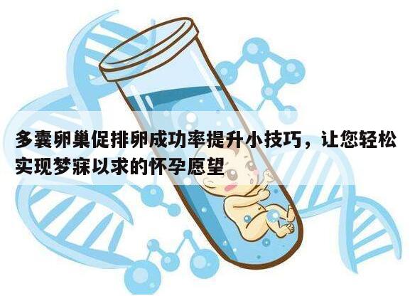 多囊卵巢促排卵成功率提升小技巧,让您轻松实现梦寐以求的怀孕愿望