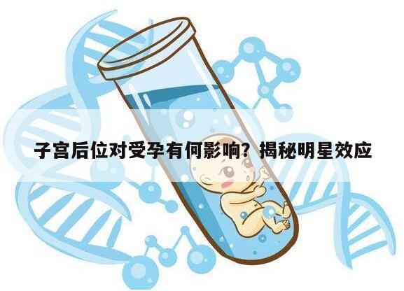 子宫后位对受孕有何影响？揭秘明星效应