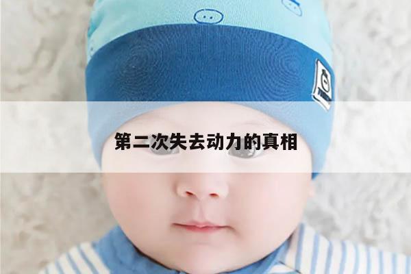 第二次失去动力的真相