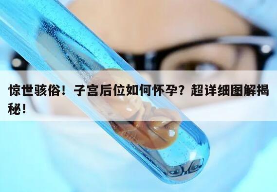 惊世骇俗！子宫后位如何怀孕？超详细图解揭秘！